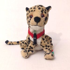 Namibia Coca-Cola Plush Heeta The Cheetah International Collection Toy 1999 #024